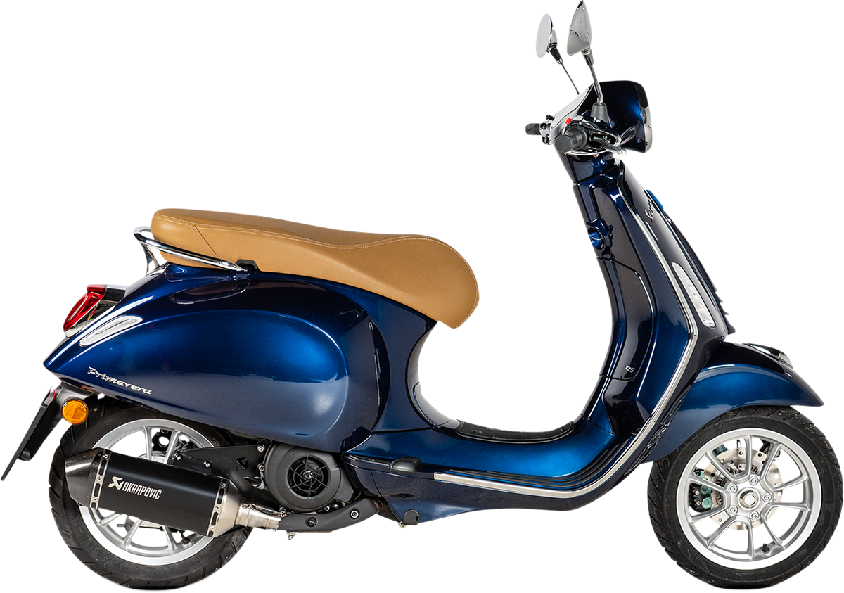 AKRAPOVIC Slip-On Scooter Muffler Exhaust Stainless Steel Vespa Sprint 150 2021 S-VE125SO3-HZBL 1811-4243