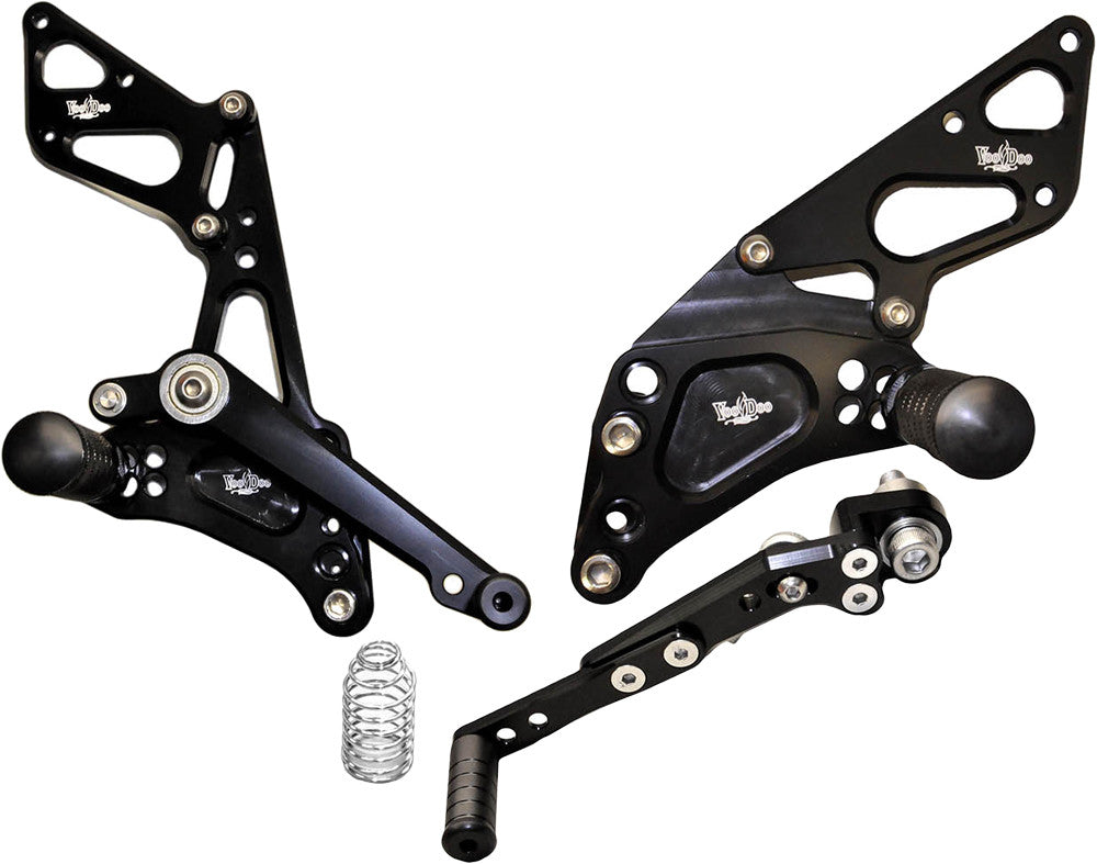 VOODOO Billet Rear Set Black VRD1312