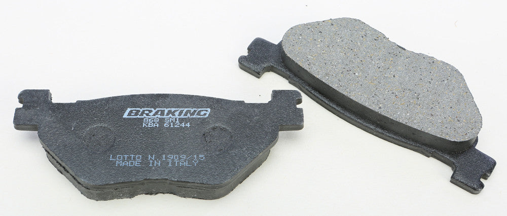 BRAKING Brake Pad Set Semi-Metallic 868SM1