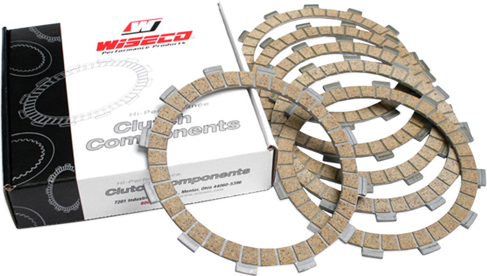 WISECO Friction Plates 6 Fiber Kaw WPPF024