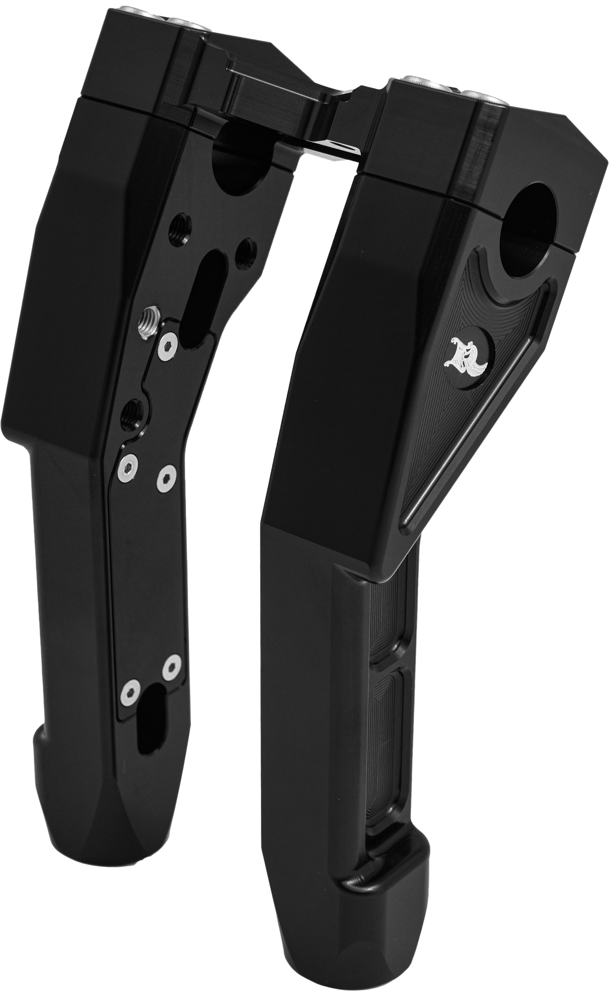 KENS FACTORYNx Lvl 1-1/8" X-Riser 8" Tall Pull Back BlackKFR-01-1.125