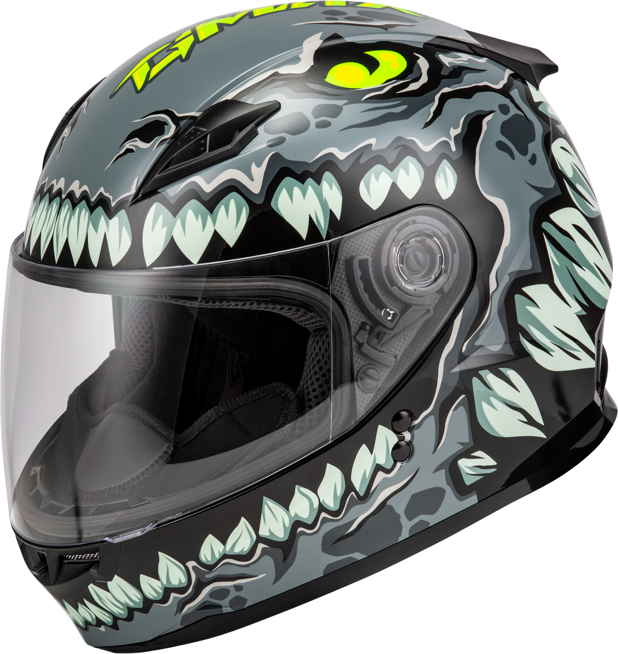 GMAX Youth Gm-49y Drax Helmet Grey Yl F1499242