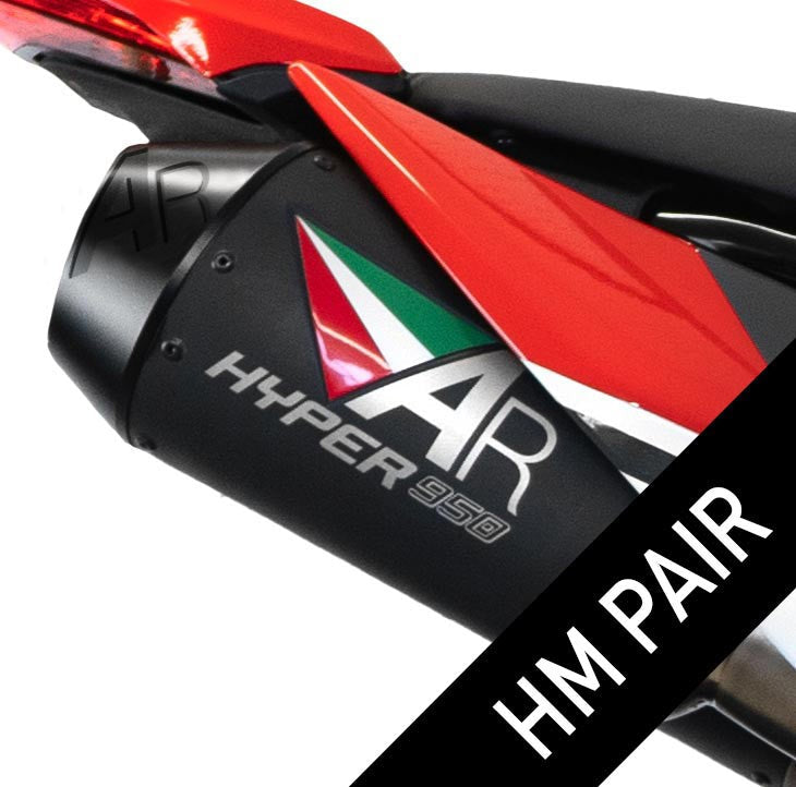 Austin Racing 2023 - 2025 HYPERMOTARD 950/SP COMPLIANT SLIP-ON EXHAUST SYSTEM