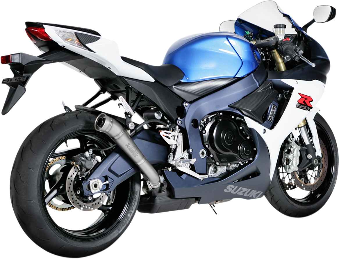 Silenciador de línea deslizante megáfono estilo GP AKRAPOVIC GSXR 600 / GSXR 750 2011- 2022 2023 SM-S6S02T 1811-2393