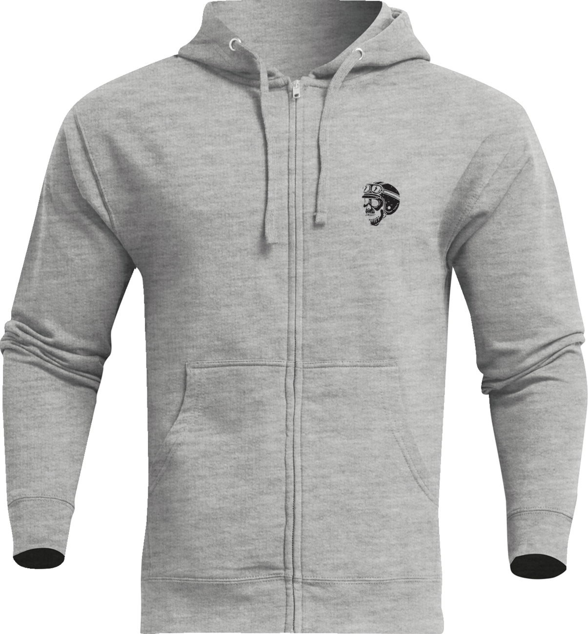 THOR Mindless Zip Fleece Sweatshirt - Heather Gray - Large 3050-6313