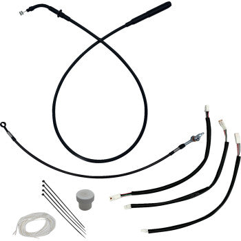 FAT BAGGERS EZ Installation Kit - +4" - FLHX, FLHXSE - Black 149012-B