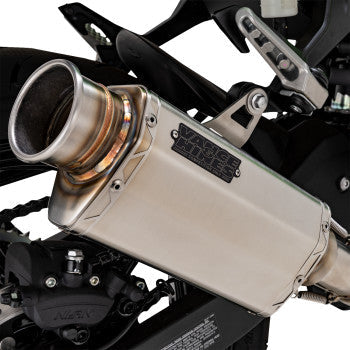 VANCE & HINES VS-6 Slip-On Muffler - Stainless Steel - Kawasaki Z/Ninja 500 33601