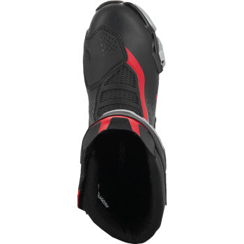 ALPINESTARS SMX-6 V3 Vented Boots - Black/Silver/Red - US 6.5/EU 40 2223225-199-40