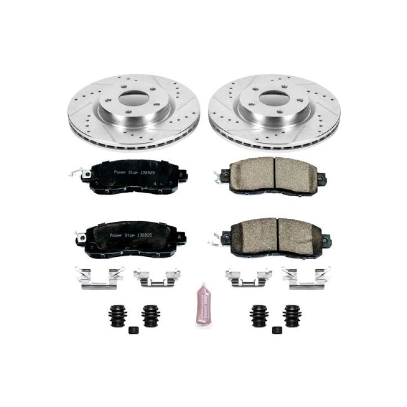 Power Stop 13-18 Nissan Altima Front Z23 Evolution Sport Brake Kit K6494