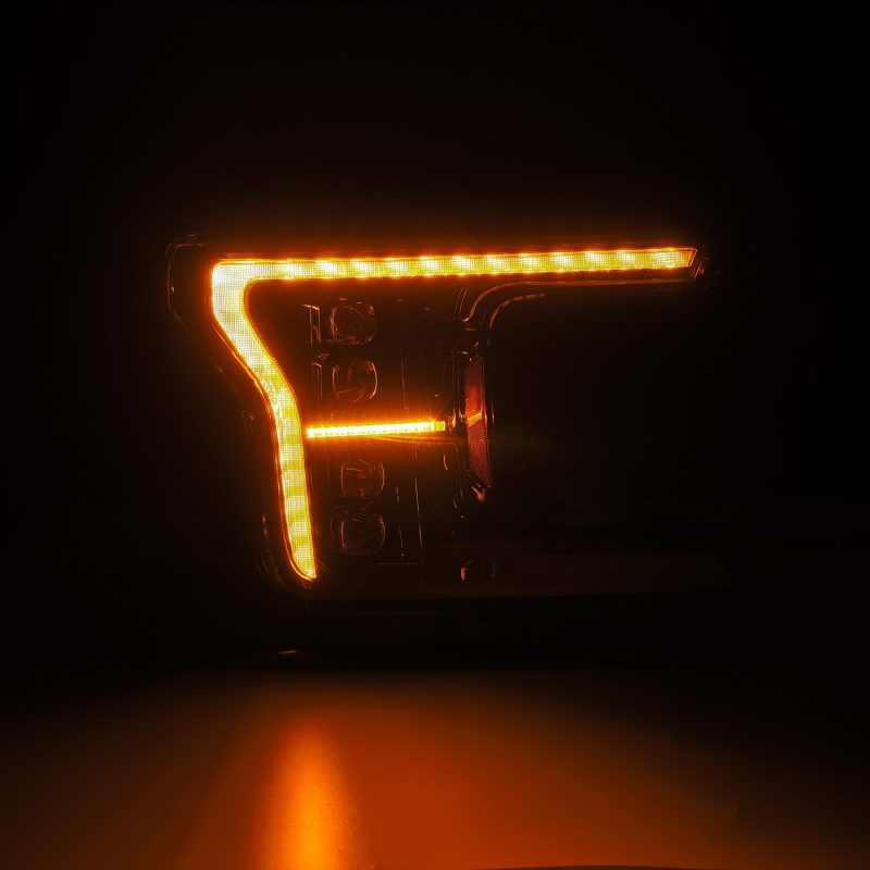 AlphaRex 18-20 Ford F-150 NOVA LED Proj Headlight Alpha Blk (14th Gen G2 Style) 880249