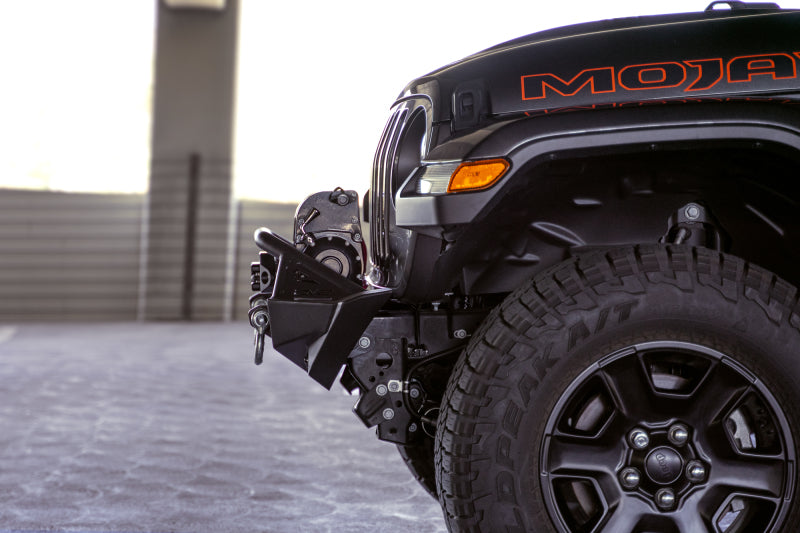 DV8 Offroad 07-23 Jeep Wrangler JK/JL & Gladiator JT FS-1 Series Stubby Front Bumper FBJL-11