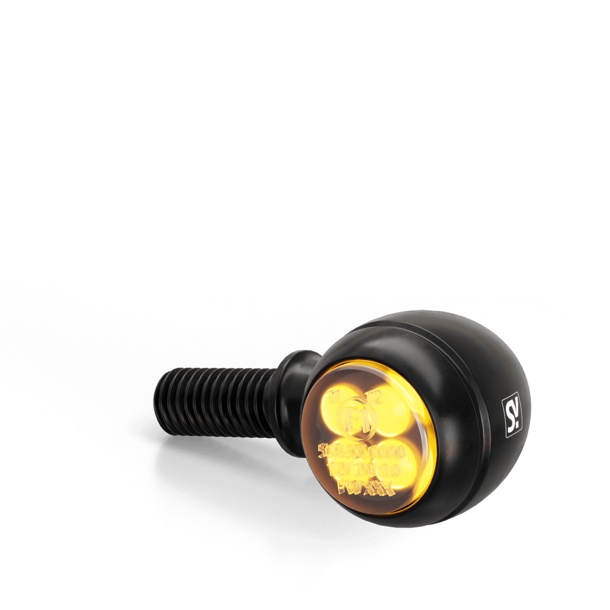 SHIN YO Circula-S Led Turn Signal Pair Black 204-296