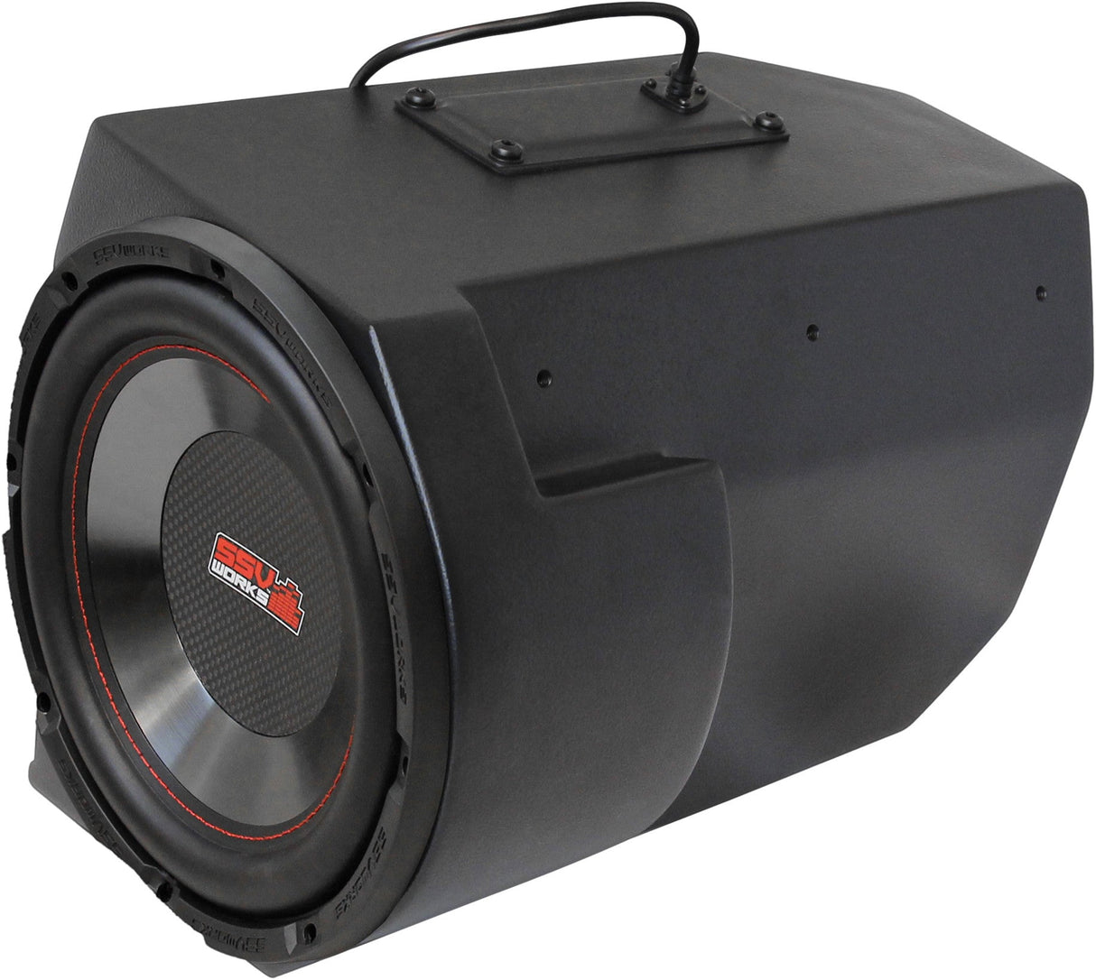 SSV WORKS Under Dash 10" Sub Enclosure Pol GN-UD10-OLD