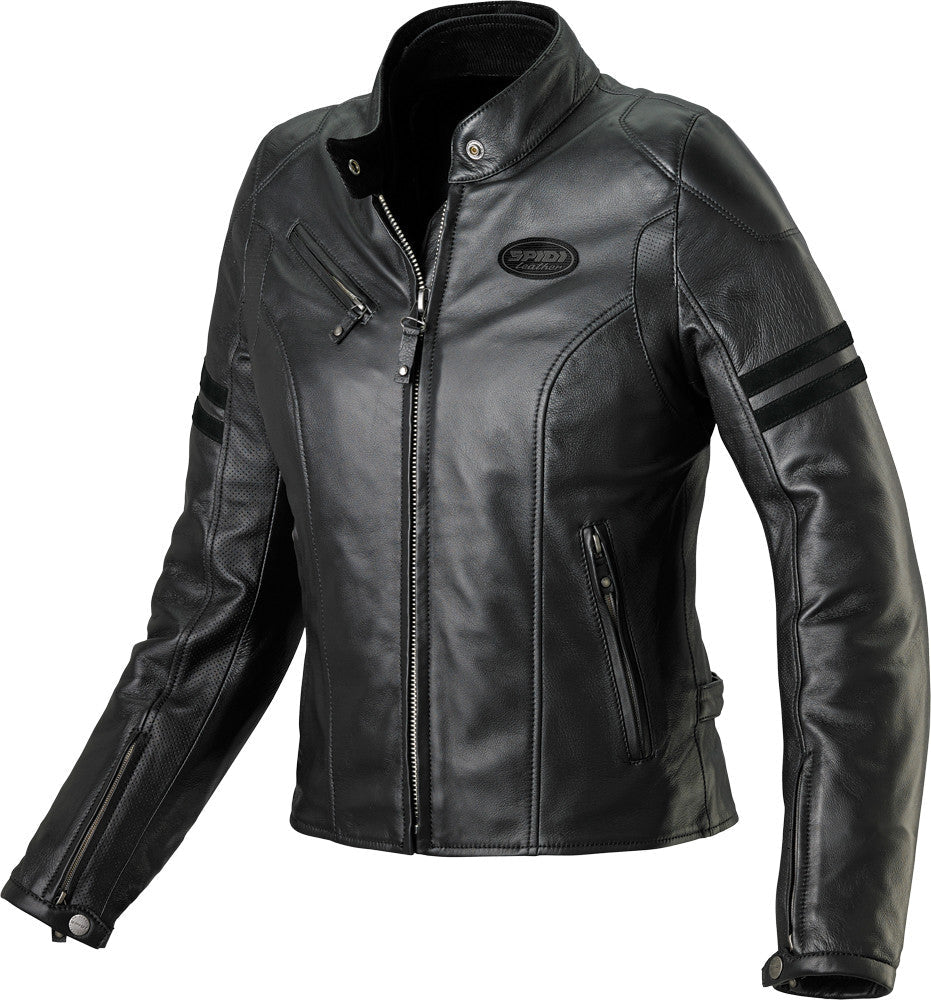 SPIDI Ace Ladies Leather Jacket Black E40/38 P128-026-40