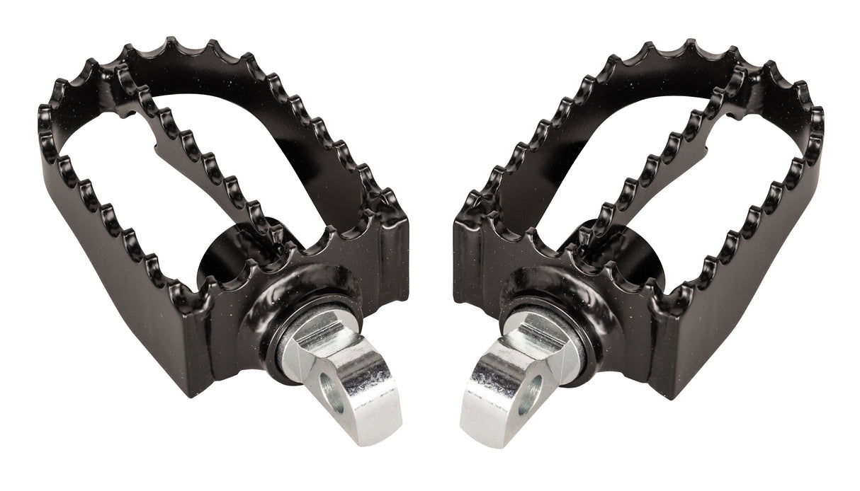 BURLY BRAND Mx Style Footpegs Black B13-1009B
