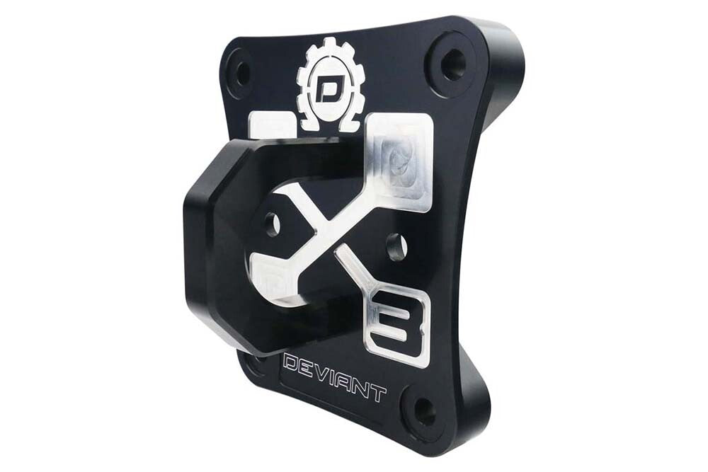 DEVIANT RACE PARTS Radius Arm Plate W/D-Ring Can 41508