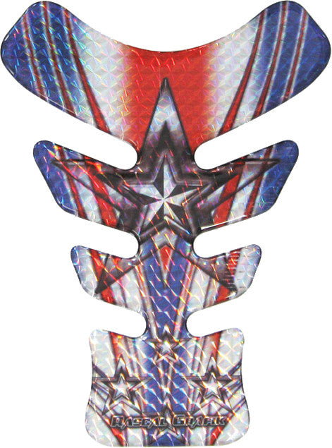 RASCAL GRAFIK Mini Tank Pad Metal Flake Stars Red/White/Blue RA38946