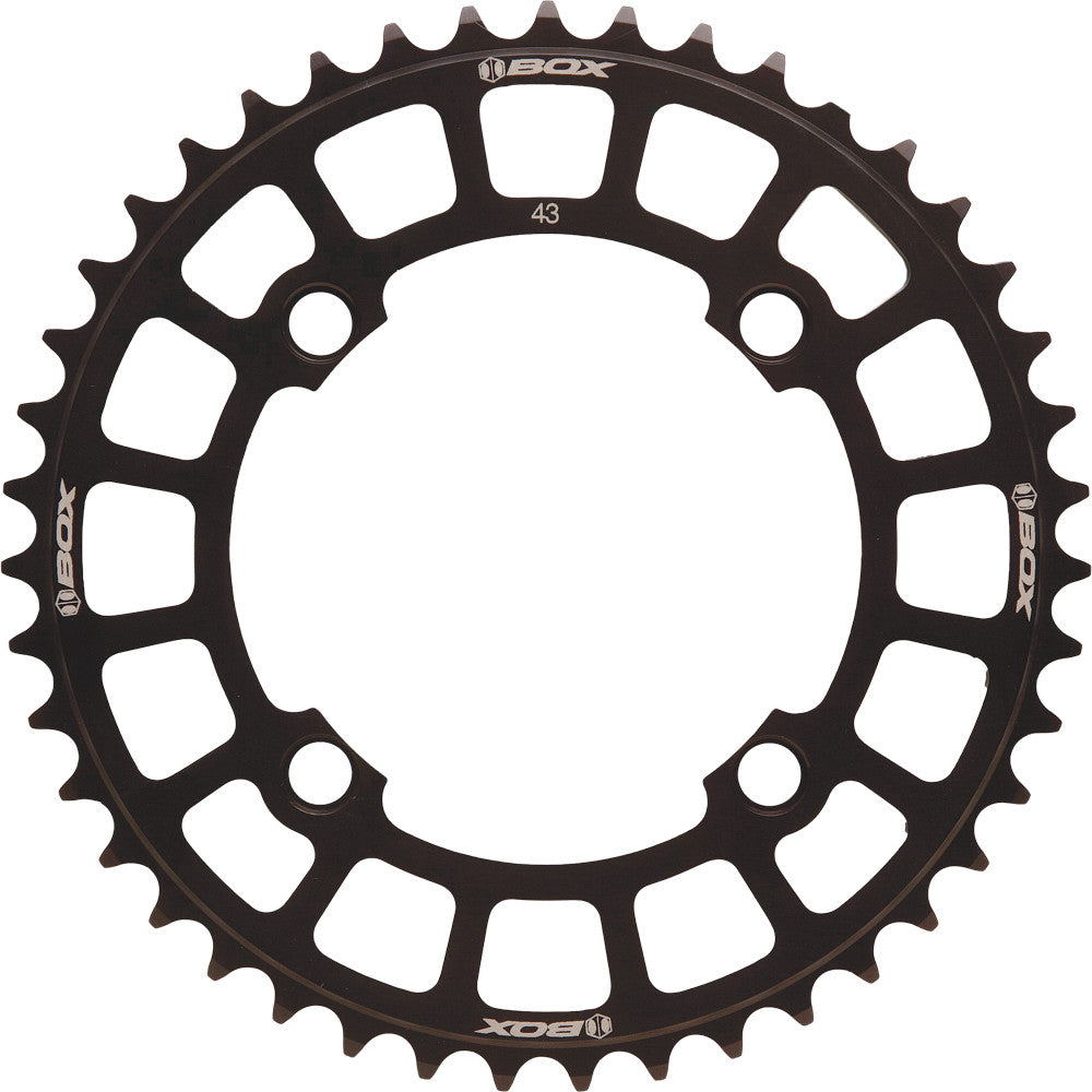 BOX Cosine 4-Bolt Chainring Black 44t BX-CR144B44T-BK