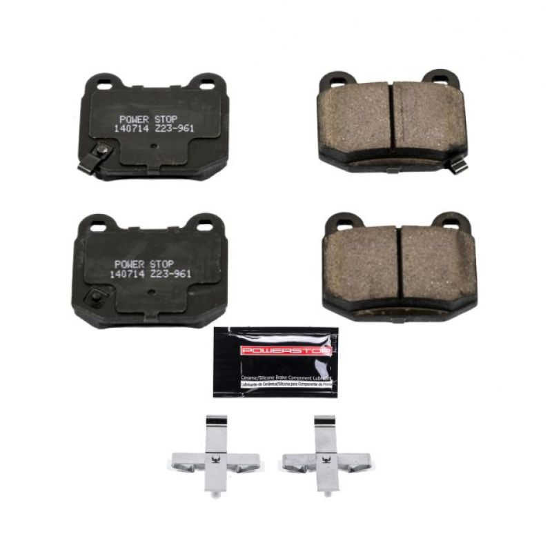 Power Stop 03-05 Infiniti G35 Rear Z23 Evolution Sport Brake Pads w/Hardware Z23-961
