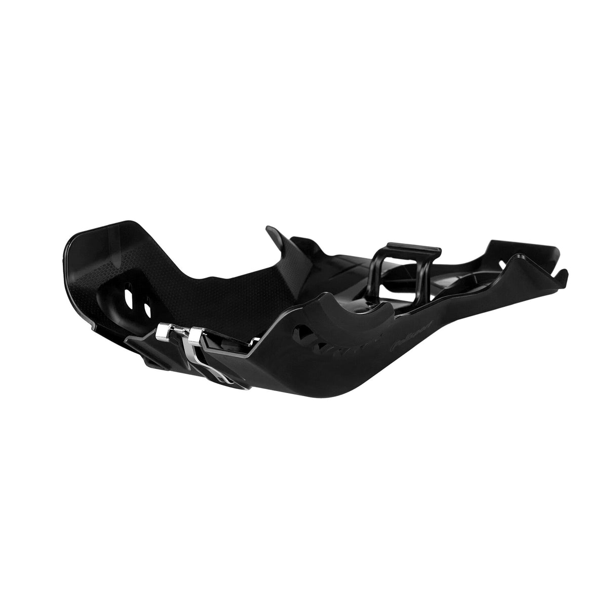 POLISPORT Fortress Skid Plate W/Link Protector Black 8475200001