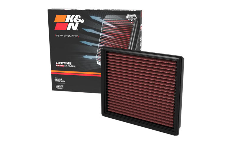 K&N 2022 Toyota Tundra V6-3.5L F/I Turbo Replacement Air Filter 33-5129