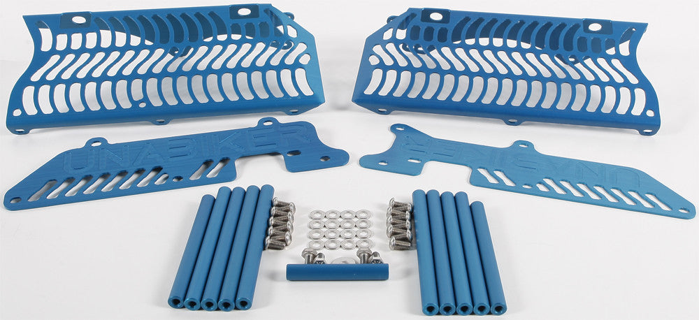 UNABIKER Radiator Guard (Blue) HB4STK-B