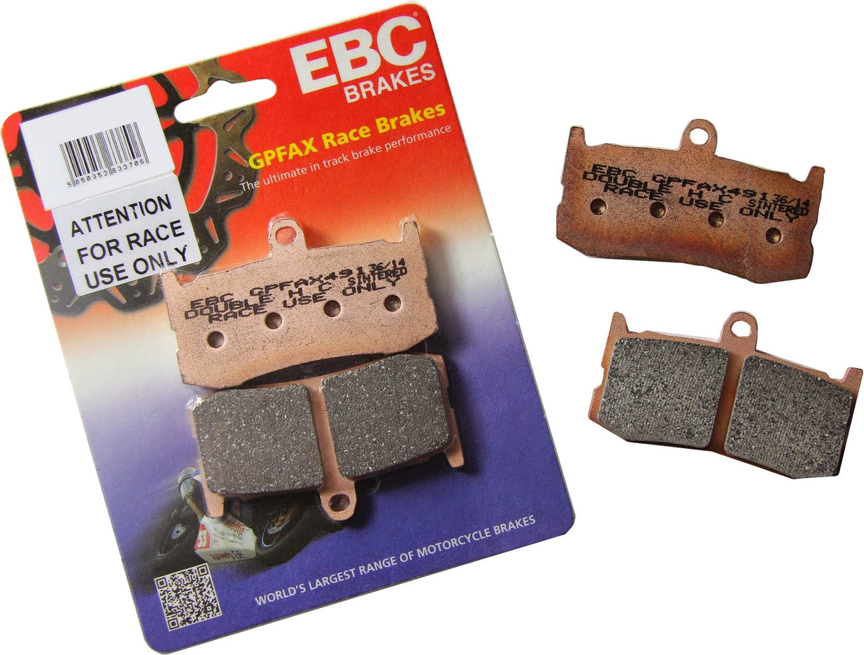 EBC Brake Pads Gpfax95hh Sintered Gpfax Race Only GPFAX95HH