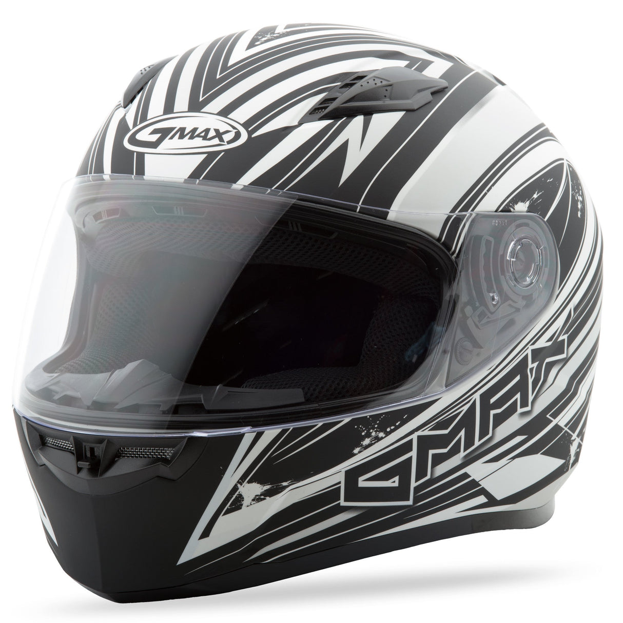 GMAX Ff-49 Full-Face Warp Helmet Matte White/White Xl G7491437 F.TC-15