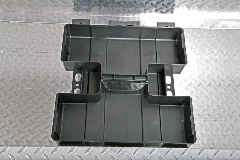 Deezee Universal Tool Box - Red Crossover - Double BT Alum Full Size DZ 8370