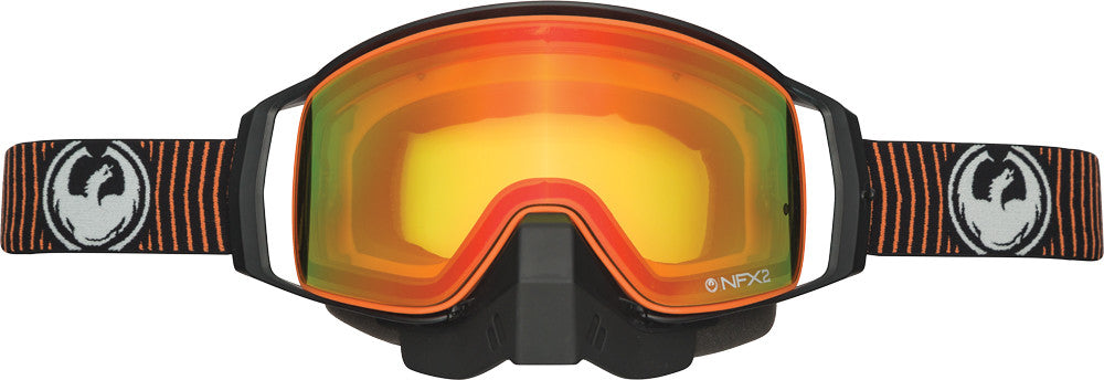 DRAGON Snow Vibrate W/Yellow Red Ion Lens 722-1960