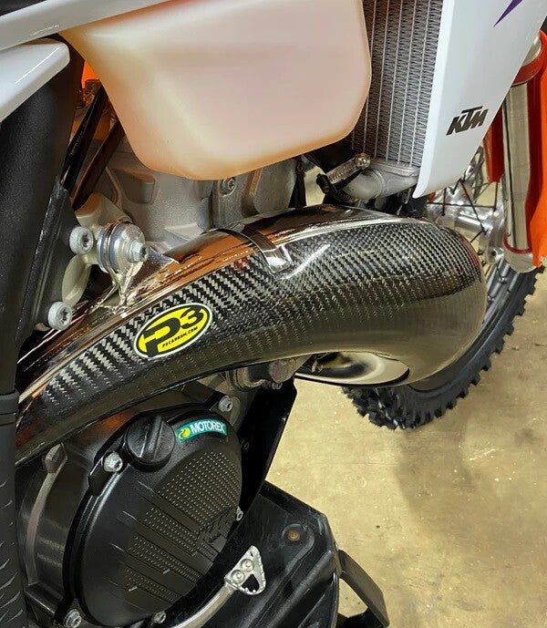 P3Pipe Guard Carbon Fiber Ktm/Hus101081