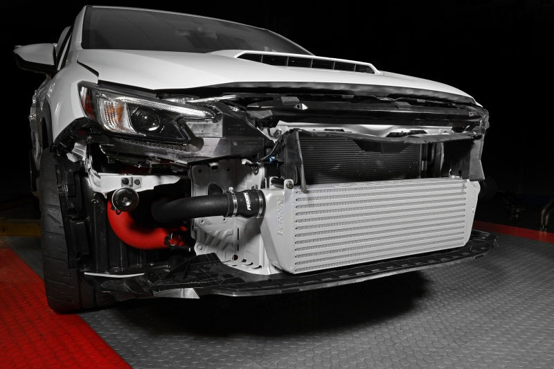 Perrin 22-23 Subaru WRX Front Mount Intercooler Kit (Black Tubes & Silver Core) PSP-ITR-441SL/BK