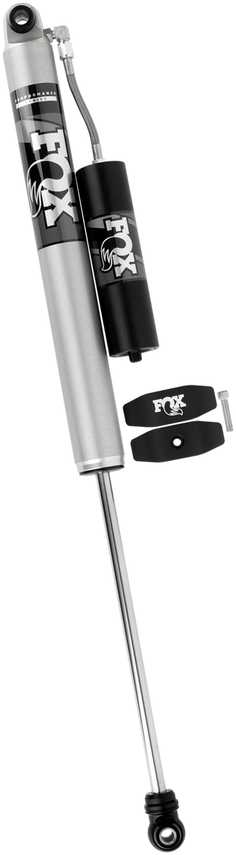 Fox 17-18 Ford F250 2.0 Perf Series Smooth Body Remote Res. Rear Shock - 4-6in Lift 985-24-150