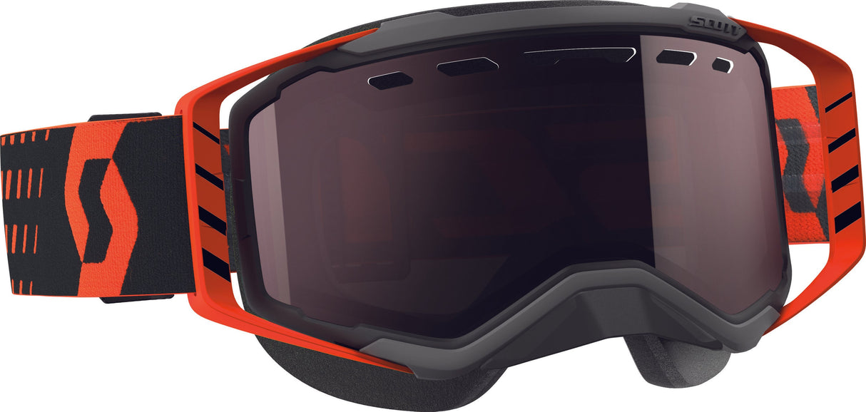 SCOTT Goggle Prospect Snow Black/Orange W/Silver Chrome 262581-1009313
