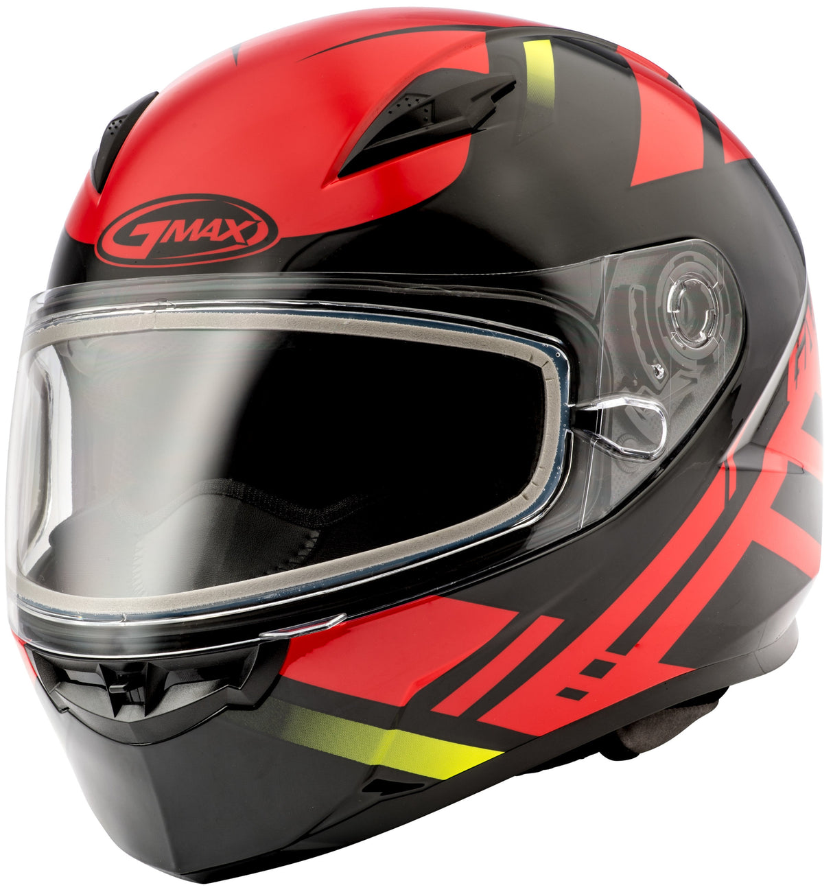 GMAX Ff-49 Full-Face Berg Snow Helmet Black/Red 2x G2493208 TC-1