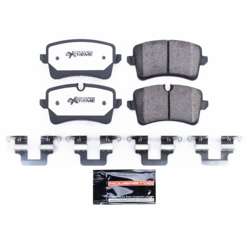 Power Stop 12-18 Audi A6 Rear Z26 Extreme Street Brake Pads w/Hardware Z26-1547