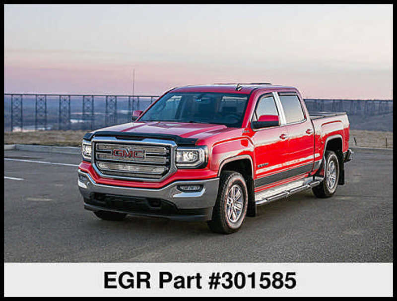 EGR 14+ GMC Sierra Superguard Hood Shield - Matte (301585) 301585