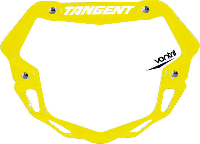 TANGENT 6" 3d Ventril Plate Yellow 03-1204