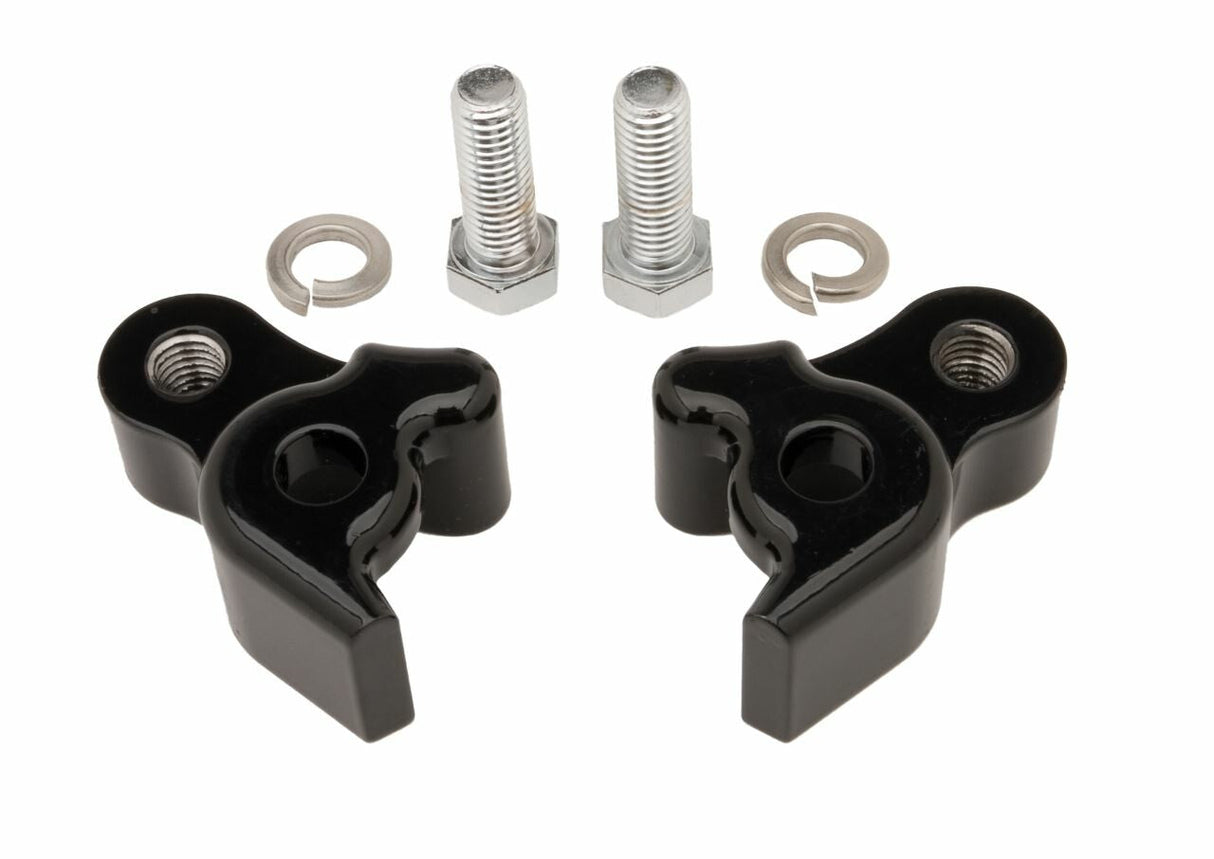 BURLY BRAND Rear Lowering Blocks Blk Flt 09-16 B28-42008