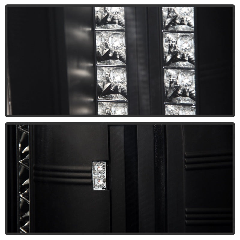 Spyder Chevy Silverado 07-13 LED Tail Lights Blk Smke ALT-YD-CS07-LED-BSM 5078032