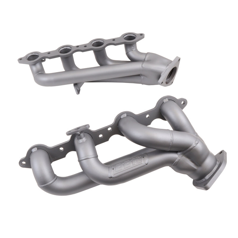 BBK 99-04 GM Truck SUV 4.8 5.3 Shorty Tuned Length Exhaust Headers - 1-3/4 Titanium Ceramic 4005