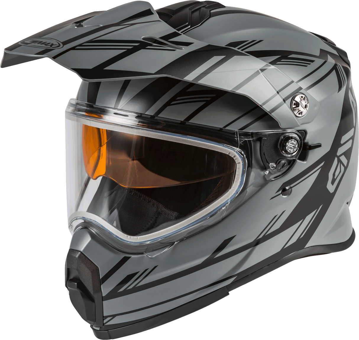 GMAX At-21s Adventure Epic Snow Helmet Matte Grey/Black Xs G2211503
