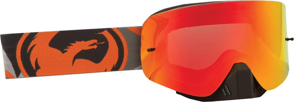 DRAGON Nfx Goggle Flair Orange W/Red Ion Lens 722-1718