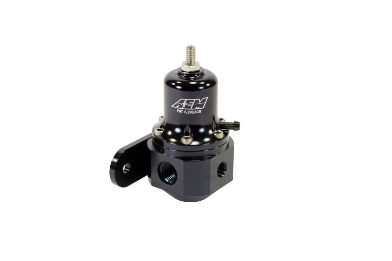 AEM High Capacity Universal Black Adjustable Fuel Pressure Regulator 25-305BK