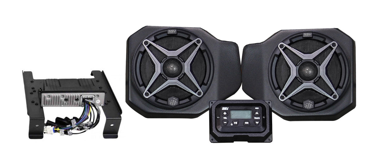 SSV WORKS Ssv Plug N Play 2 Spkr Kit Pol Ranger RG4-2A