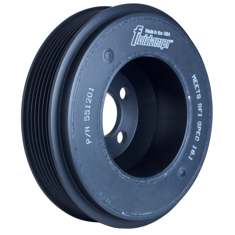 Fluidampr VW 2000-2005 1.8L Turbo Motor (4 bolt hole mounting) Steel Internally Balanced Damper 551201