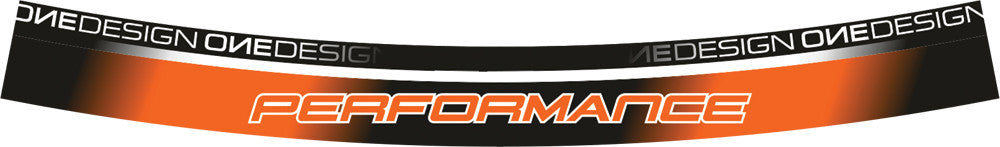 ONE EMBLEMSWheel Stripe Glow OrangeDCWR4P