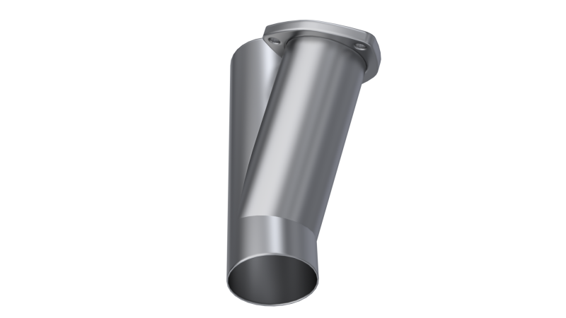 QTP 3in Weld-On QTEC Exhaust Cutout Y-Pipe 10300