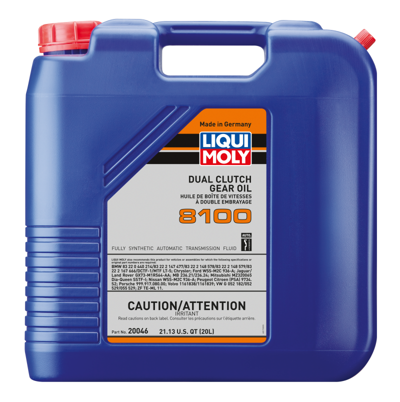 LIQUI MOLY 20L Dual Clutch Transmission Oil 8100 20046