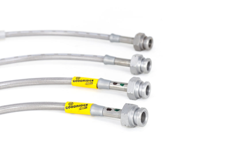 Goodridge 96-00 Honda Civic CX/DX/HX w/ Small Front Rotors SS Brake Lines 20019